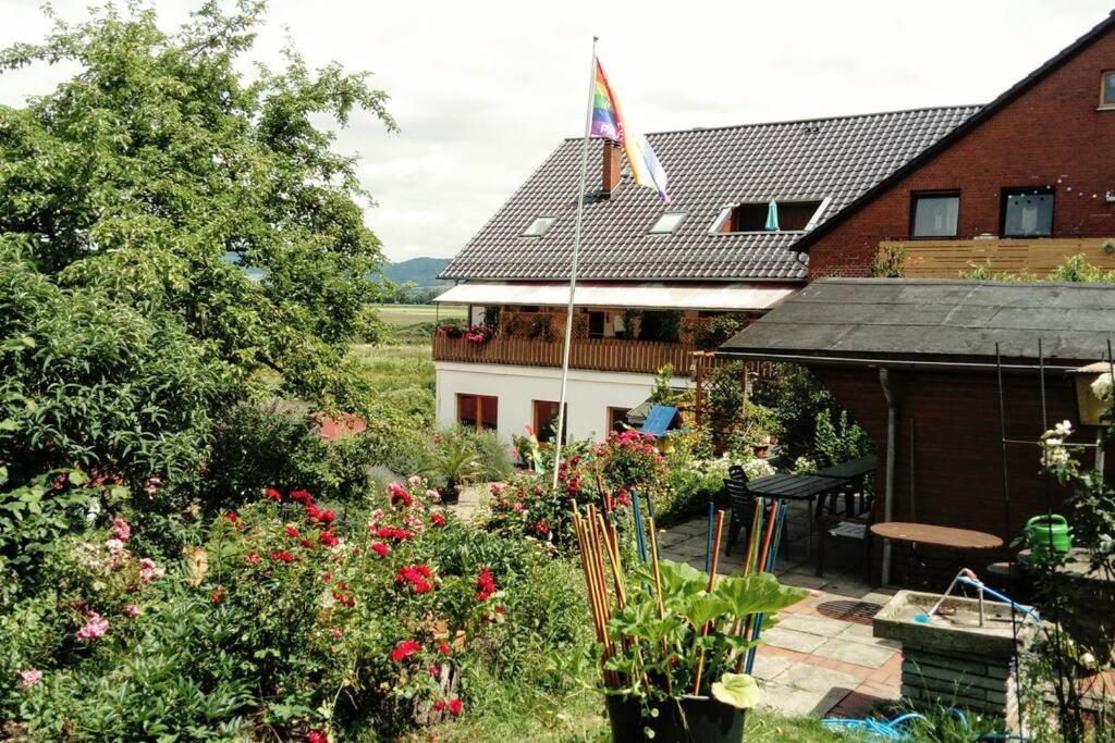 Ferienwohnung Mit Weserblick Und Kamin Hessisch Oldendorf Zewnętrze zdjęcie
